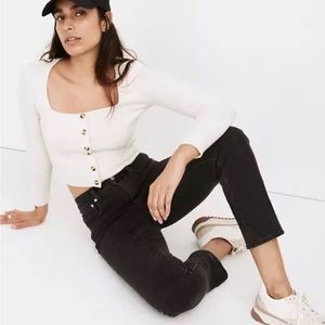 COPY - Madewell Classic Straight Jeans Lunar Wash size 26.